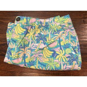 Chubbies Originals 5.5" Shorts Palm Trees Blue Pink Men's Size XL